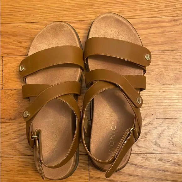 Vionic Cypress Tan Strappy Sandals (Size 7) - Picture 3 of 4